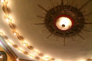 Cincinnati Club ceiling. (copyright April Doner 2013)