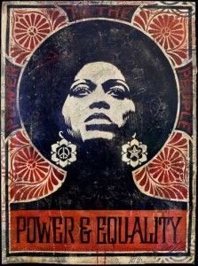 "Power & Equality" by Shepard Fairey