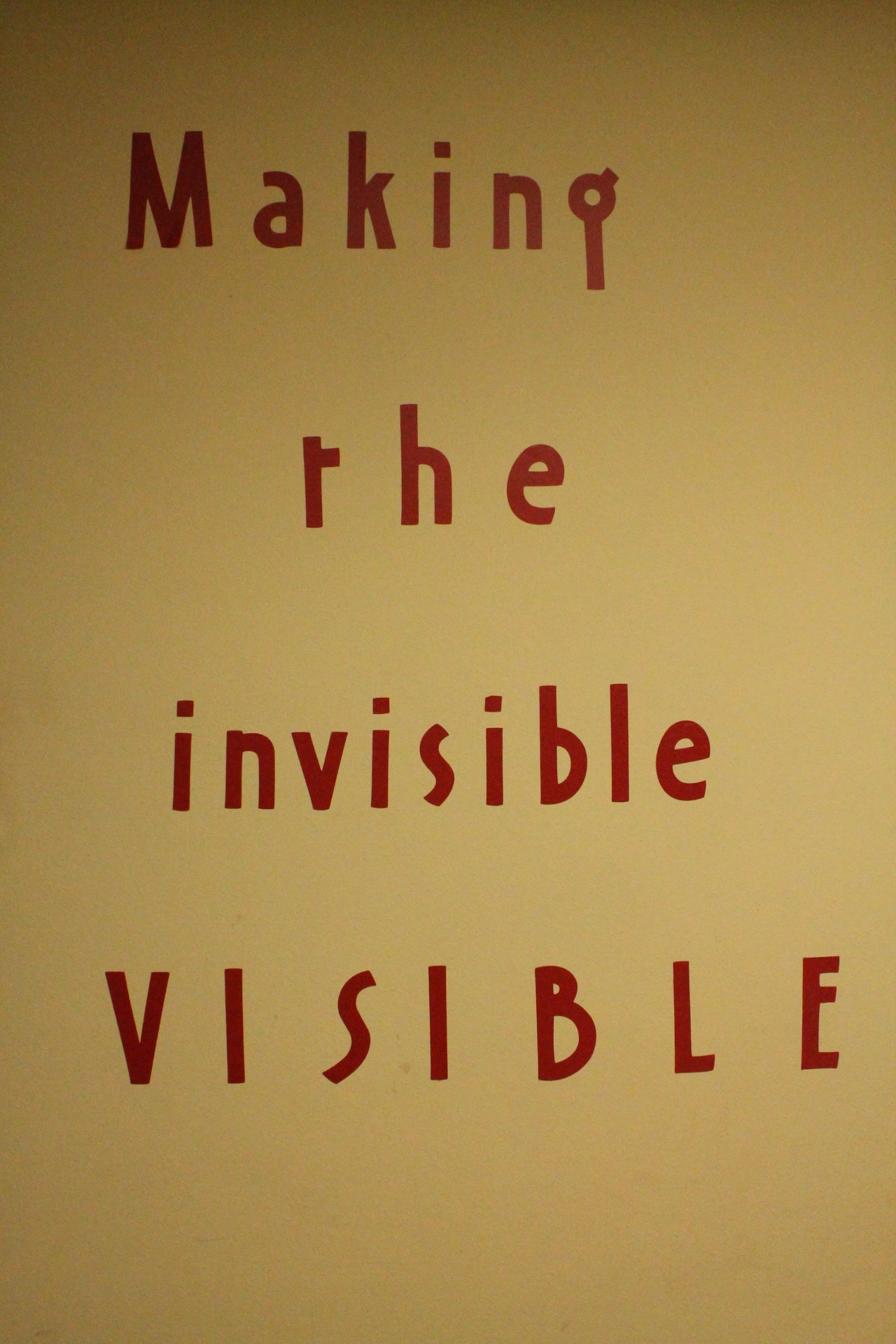 MakingInvisibleVisible